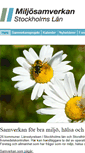 Mobile Screenshot of miljosamverkanstockholm.se